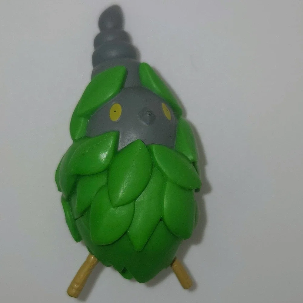 2006/7 Bandai Pokemon Burmy Plant Cloak Figure Nintendo Japan PVC Toy